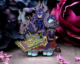 Darion Morgraine | World of Warcraft Fanart | Enamel Pin