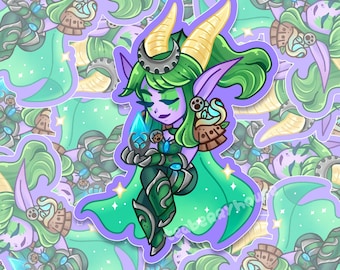 Ysera | Aspect Dragon | World of Warcraft inspired Fanart | Waterproof Vinyl Sticker