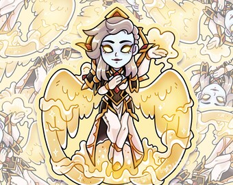 Calia Menethil | World of Warcraft fanart | Waterproof Vinyl Sticker