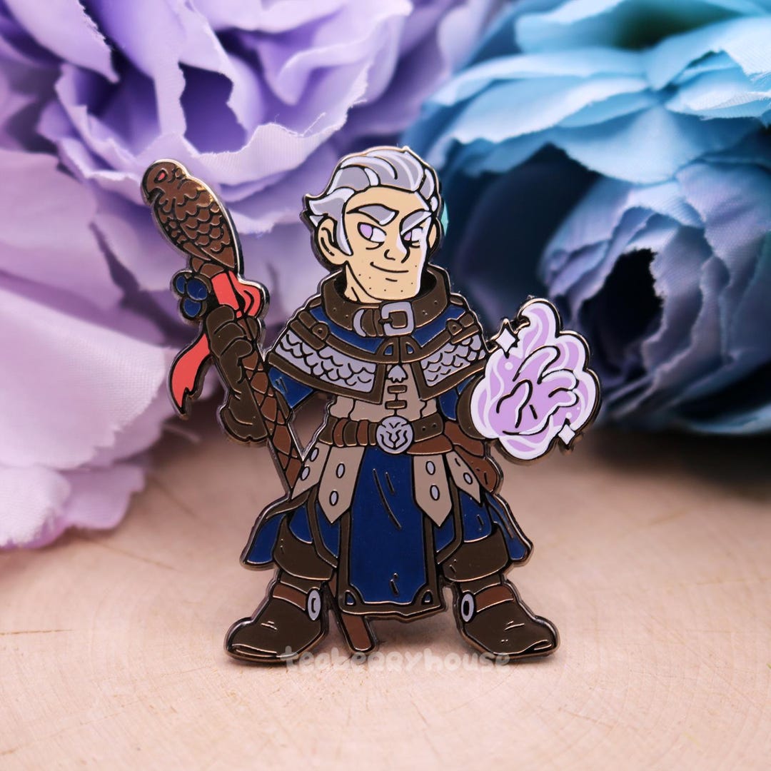 Archmage Khadgar | Human Mage | World of Warcraft Fanart | Enamel Pin ...