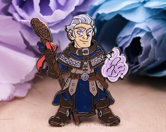 Archmage Khadgar | Human Mage | World of Warcraft Fanart | Enamel Pin