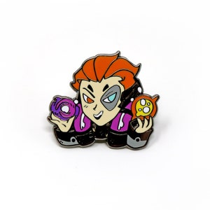 Moira OW |Fanart | enamel pin