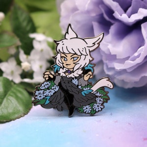 Y'shtola Rhul Chibi Hero FFXIV inspired Fanart