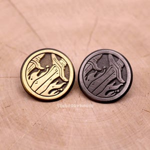 Schurke Klasse Pin | MMORPG DND Symbole | World of Warcraft Fanart | Emaille Pin