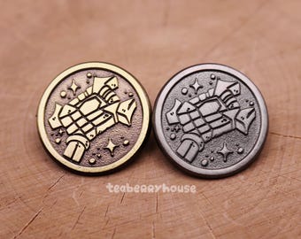 Priest Class Pin | MMORPG DND Icons | World of Warcraft Fanart | Enamel Pin