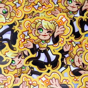 Chromie World of Warcraft inspired Fanart  | Waterproof Vinyl Sticker