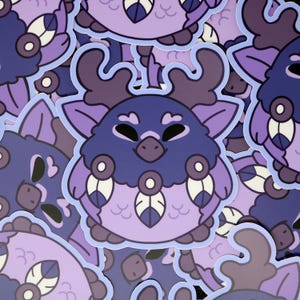 Moonkin Night Elf Alliance Fanart | Waterproof Vinyl Sticker