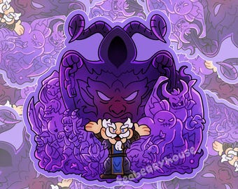 Wilfred Fizzlebang | Warlock Master Summoner | World of Warcraft fanart | Waterproof Vinyl Sticker