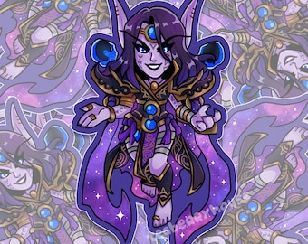Xal'atath the Harbinger | World of Warcraft fanart | Waterproof Vinyl Sticker