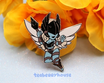 Val'kyr Monster Girl | WotLK Classic World of Warcraft Fanart | Enamel Pin