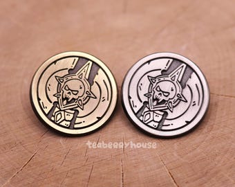 Death Knight Class Pin | MMORPG DND Icons | World of Warcraft Fanart | Enamel Pin
