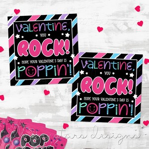 Etiqueta para imprimir: San Valentín, ¡eres GENIAL! ¡Esperamos que tu día de San Valentín sea GENIAL! Etiqueta para dulces / Descarga instantánea / Etiqueta para dulces explosivos / Etiqueta para obsequios de la clase