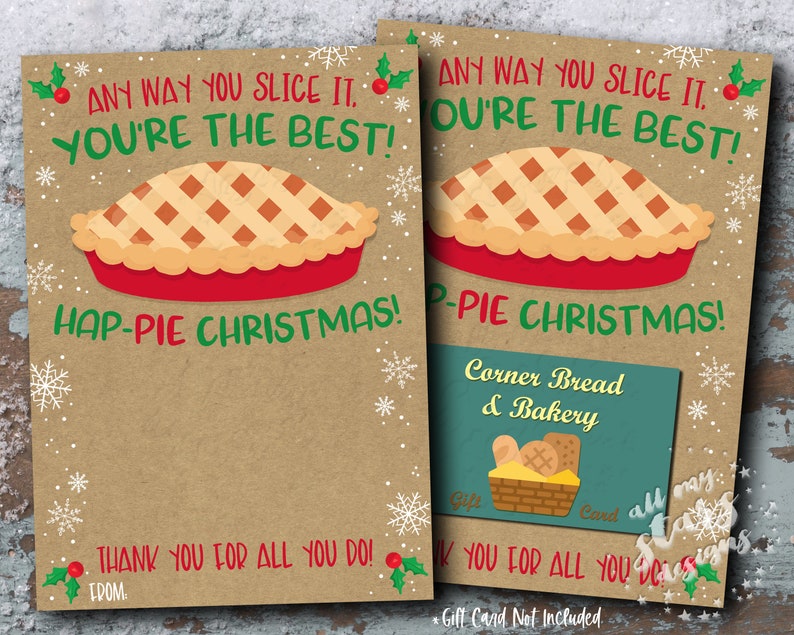 PRINTABLE Any Way You Slice It You're the Best HAP-PIE | Etsy