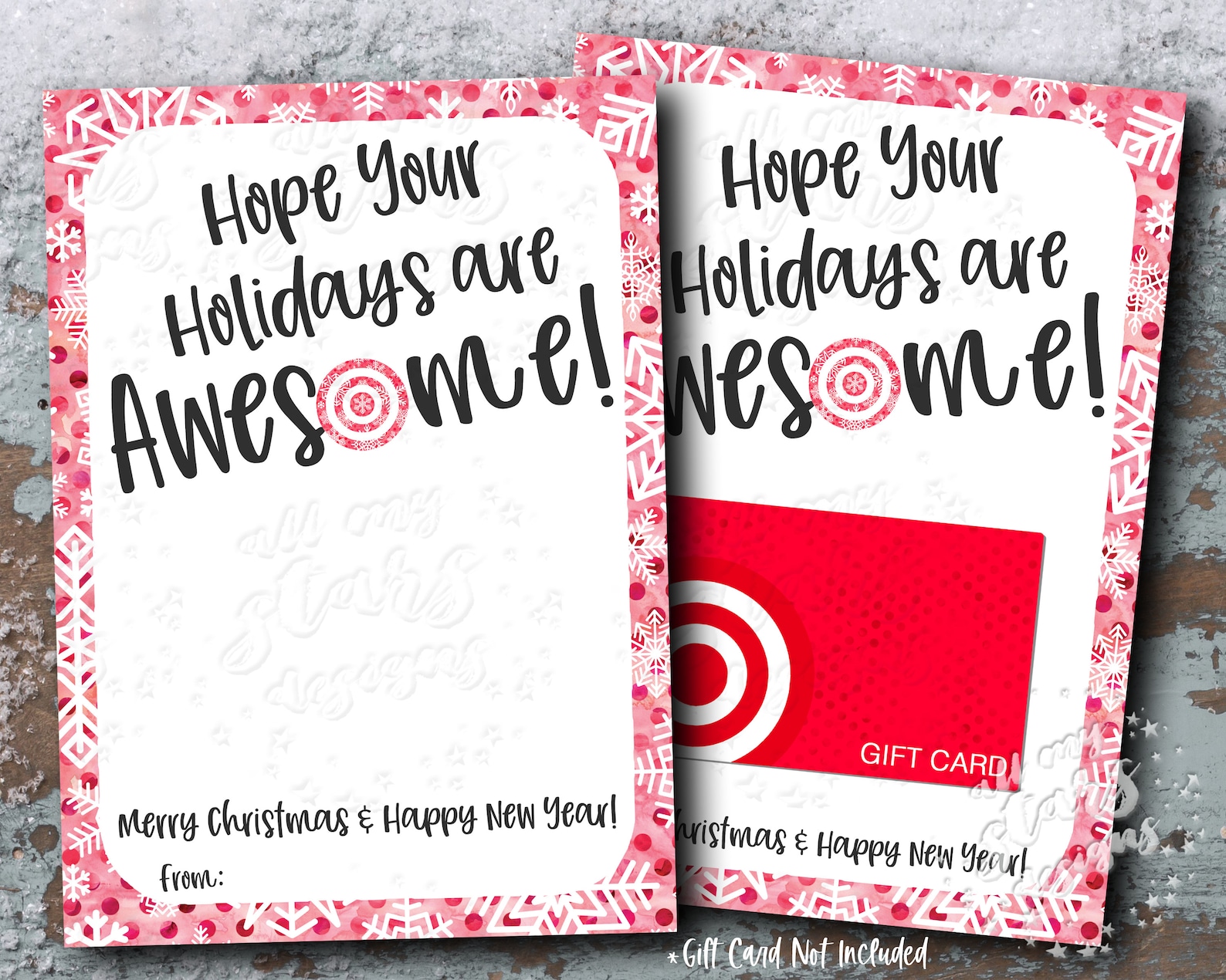 PRINTABLE Hope Your Holidays Are Awesome Merry Christmas & Etsy