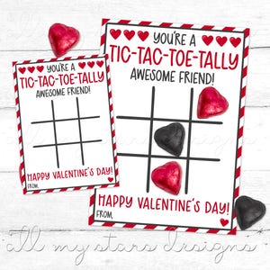IMPRIMABLE, vous êtes un ami génial avec le Tic-Tac-Toe-Tally ! Joyeuse Saint-Valentin ! Carte/plaque de jeu | Téléchargement instantané | Saint-Valentin amusant en classe