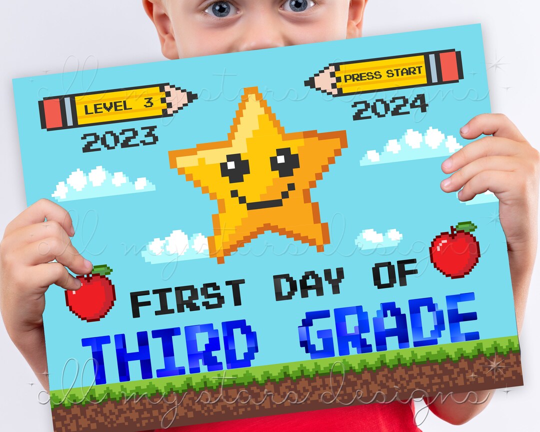 printable-first-day-of-third-grade-2023-2024-cute-video-game-etsy