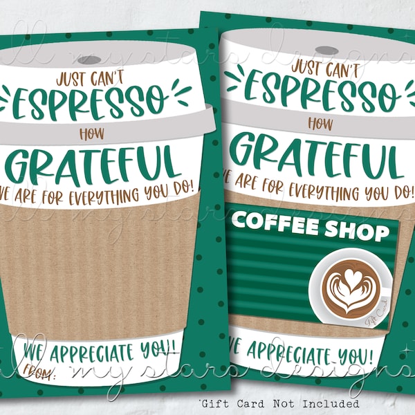 Coffee Gift Card 60+ Gift Ideas for 2024