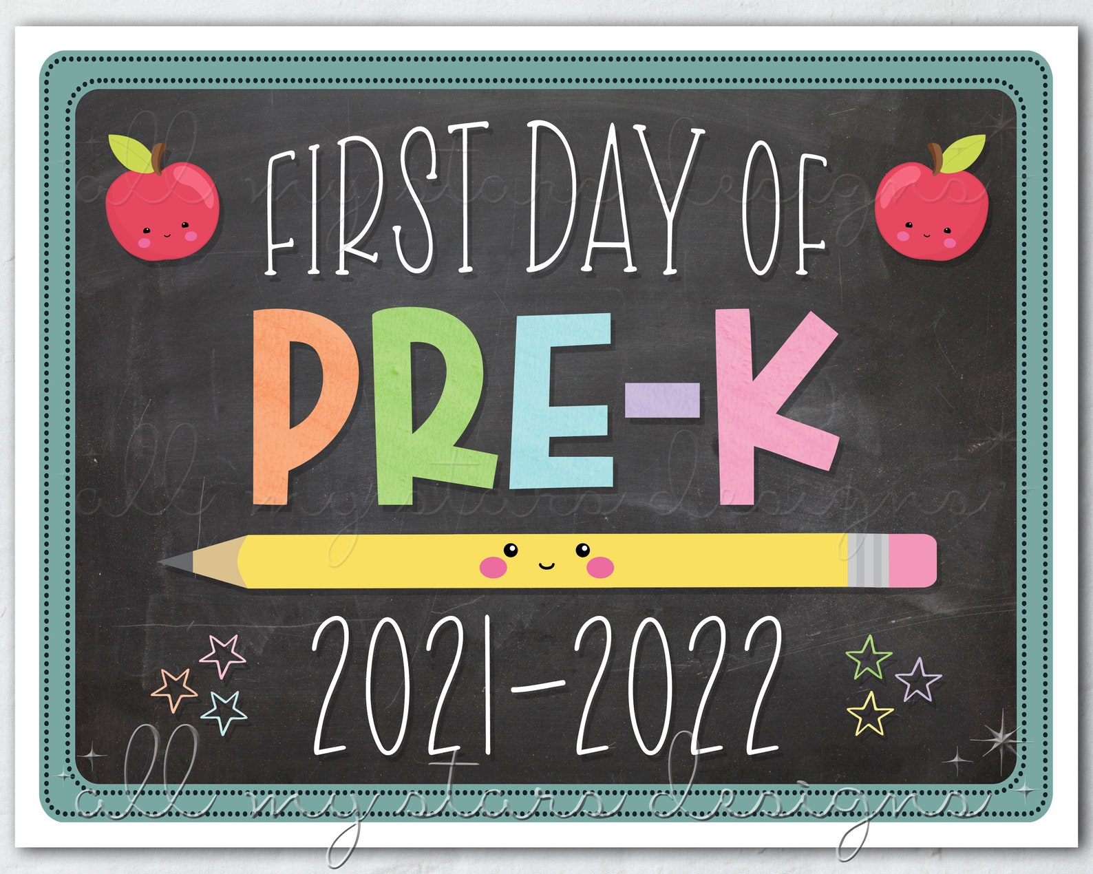 first-day-of-prek-printable