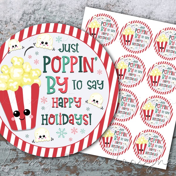 Christmas Popcorn - Etsy