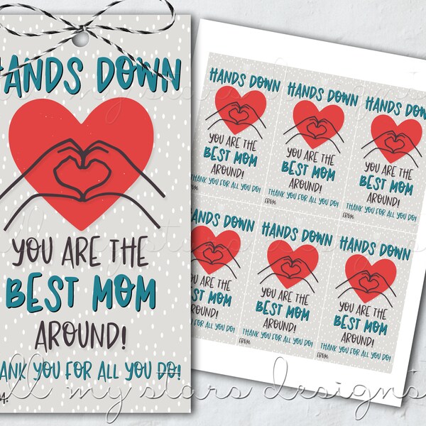 Hands Down Best Mom - Etsy