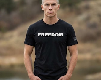 Camiseta de Charlie Kirk con la libertad / Justicia para Charlie Kirk / Camiseta con mensaje político