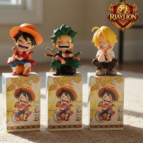 13cm Gear 5 Luffy Zoro Sanji Strawhat Anime Inspired Action Figure Toy Gift