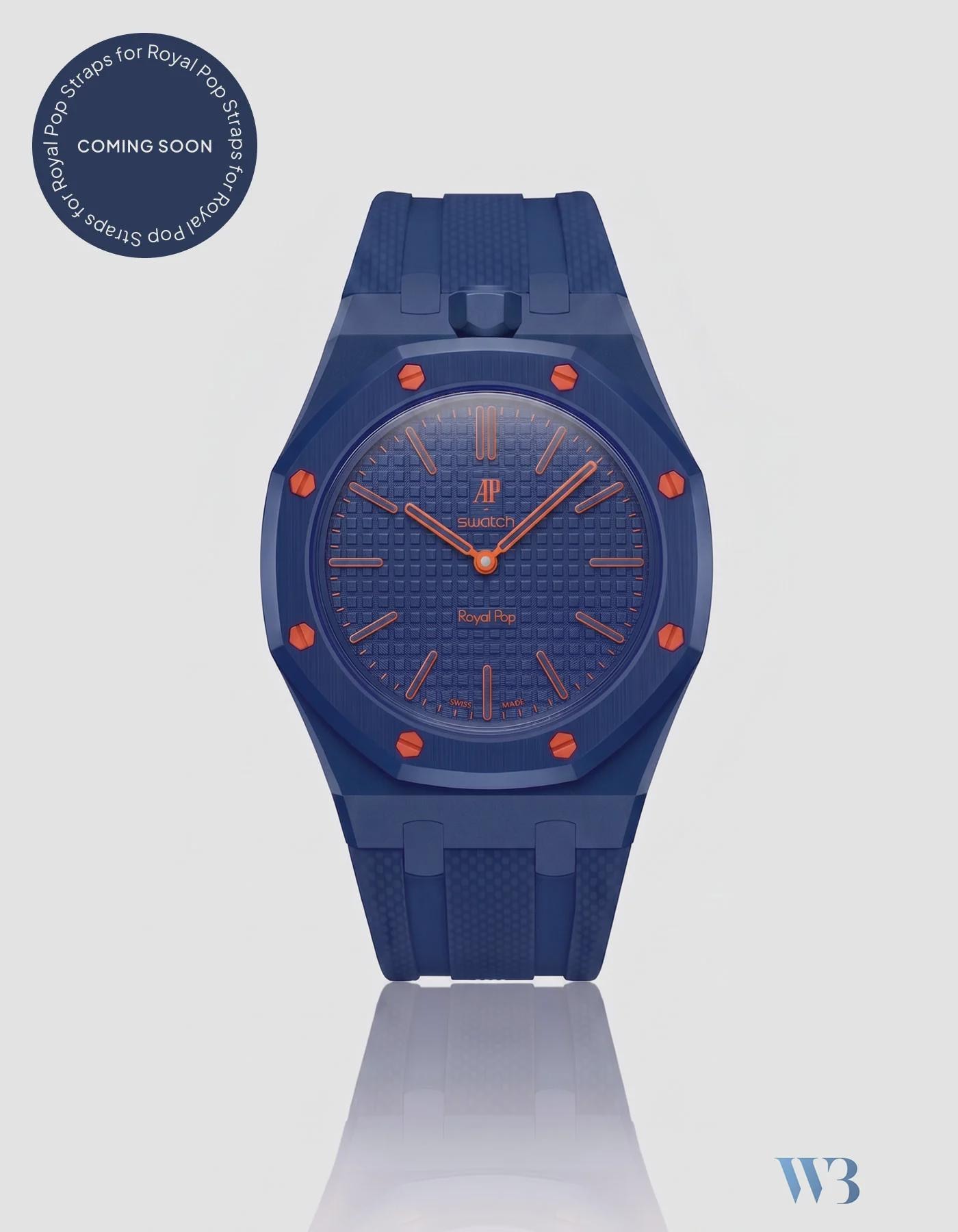 2個で1個分の価格 | AP x Swatch Royal Pop ブレスレット用ウォッチ