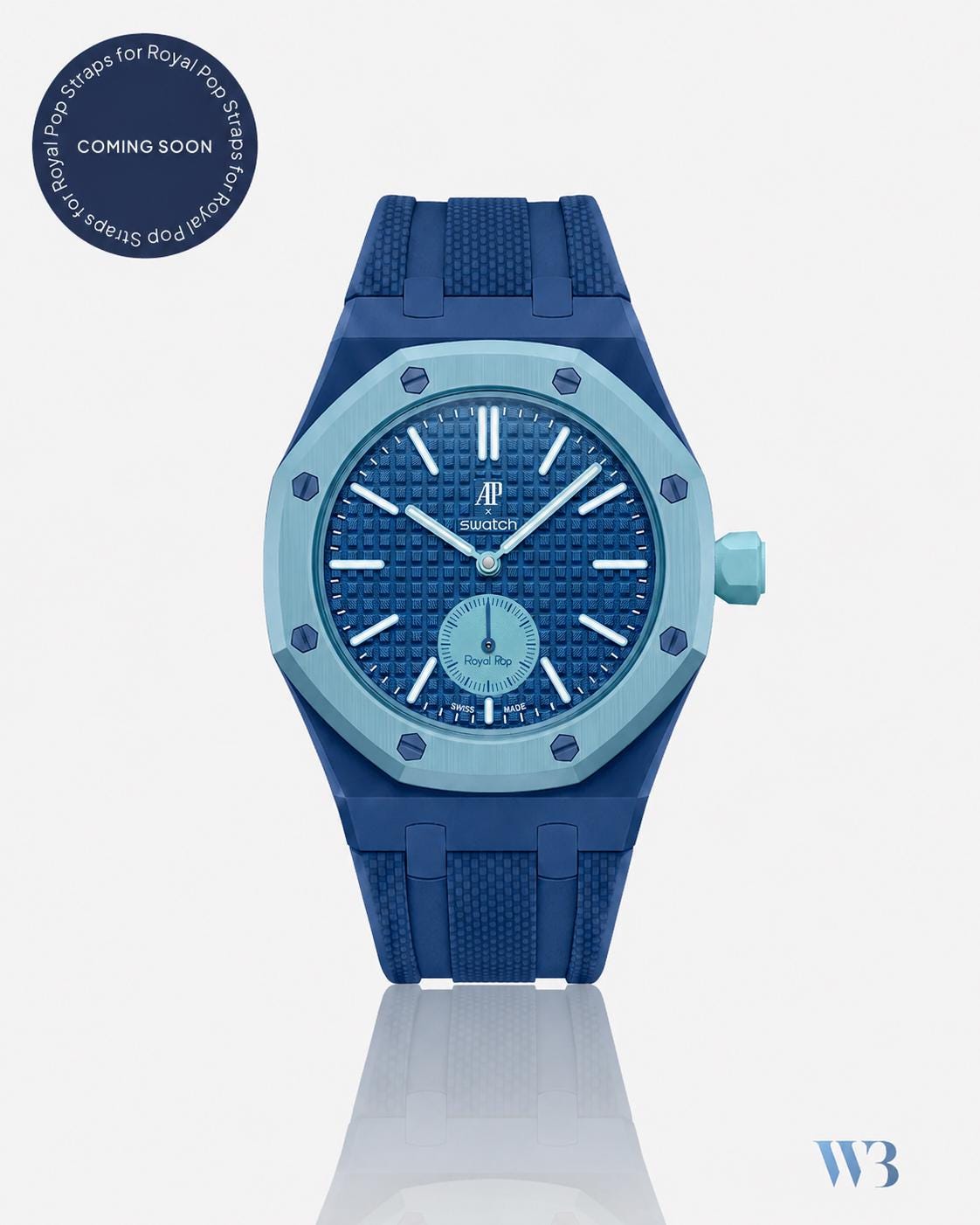 AP x Swatch Royal Pop ブレスレット用ウォッチストラップ - Etsy 日本