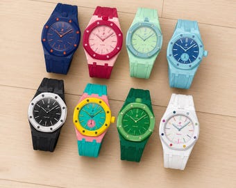Watch Strap For AP x Swatch Royal Pop