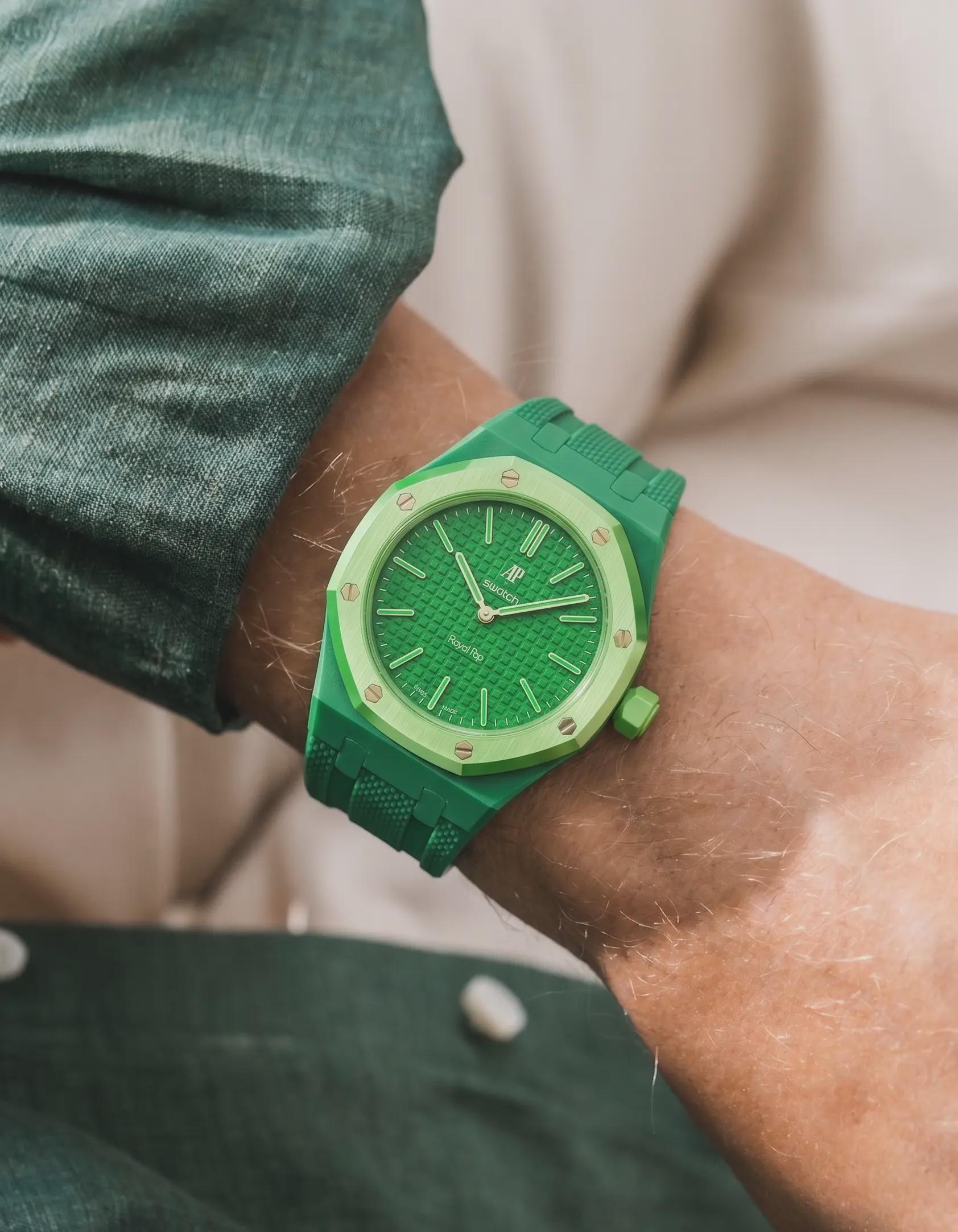 AP x Swatch Royal Pop ブレスレット用ウォッチストラップ - Etsy 日本