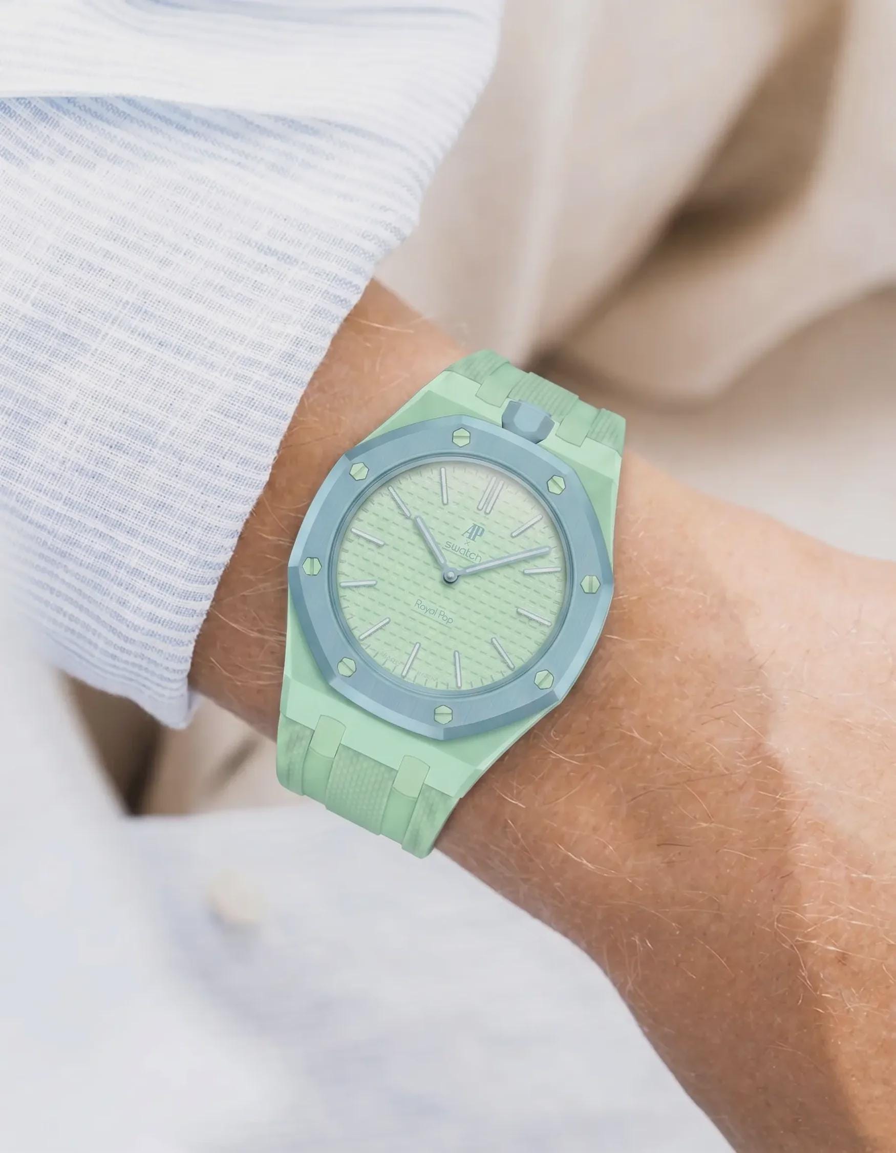 AP x Swatch Royal Pop ブレスレット用ウォッチストラップ - Etsy 日本