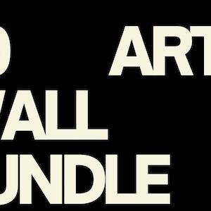 Mega 50 Art Wall Collection | Hip Hop Legends, Pop icons, Sport Stars, Anime & creative Art Prints | Gallery Wall Bundle| Digital Download image 3