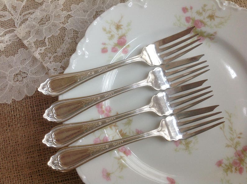 Superior Extra Plate Cold Meat Cold Cut Forks Set of 4