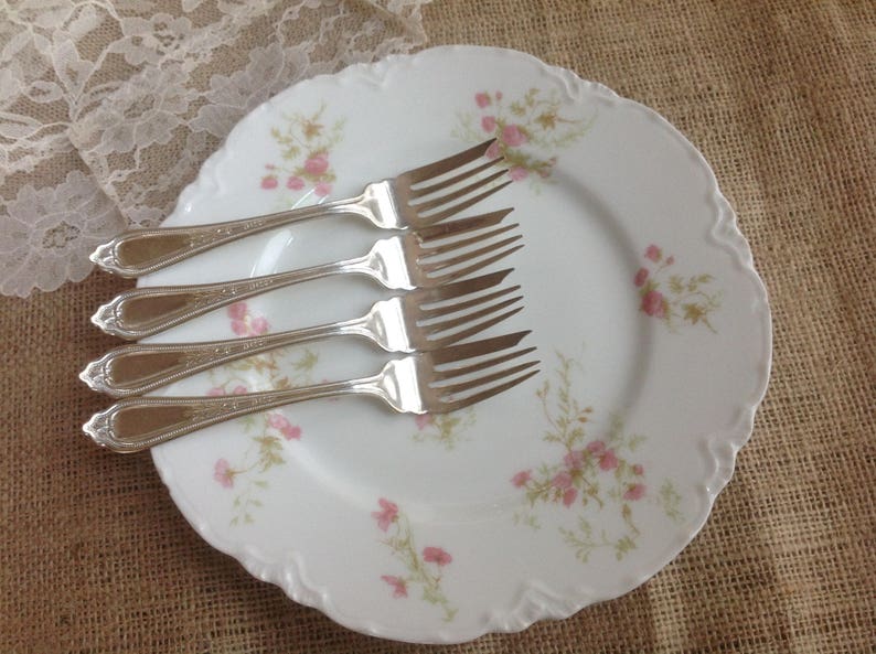 Superior Extra Plate Cold Meat Cold Cut Forks Set of 4