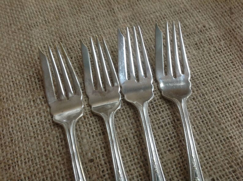 Superior Extra Plate Cold Meat Cold Cut Forks Set of 4