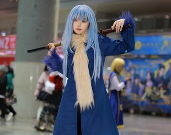 Rimuru Tempest Pelzjacke, Cosplay Kostüm Outfit, Anime Events, Charakter Outfit