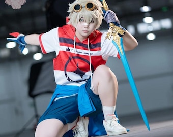 Bennett Genshin, Cosplay Kostüm, Outfit, Anime, Expo Events