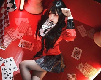 Yumeko Jabami Anime Cosplay Costume – Full Outfit Ready for Expo & Conventions