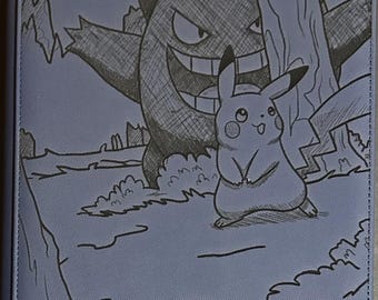 Gengar Pikachu vaultx binder
