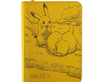 Psyduck/Pikachu vaultx binder