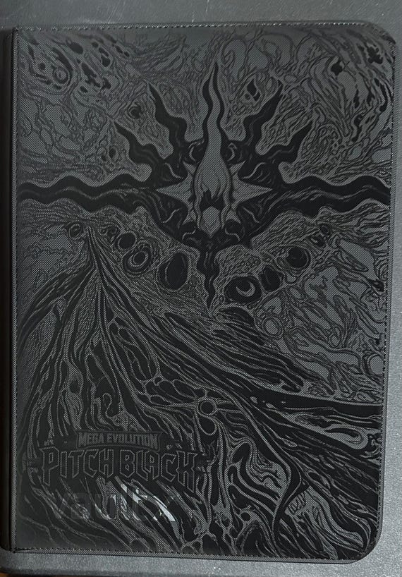 Mega Evolution Pitch Black Master Set Binder