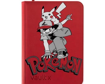 Ash Pikachu vaultx binder
