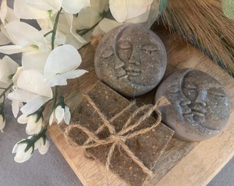 Handmade oatmeal lavender soaps