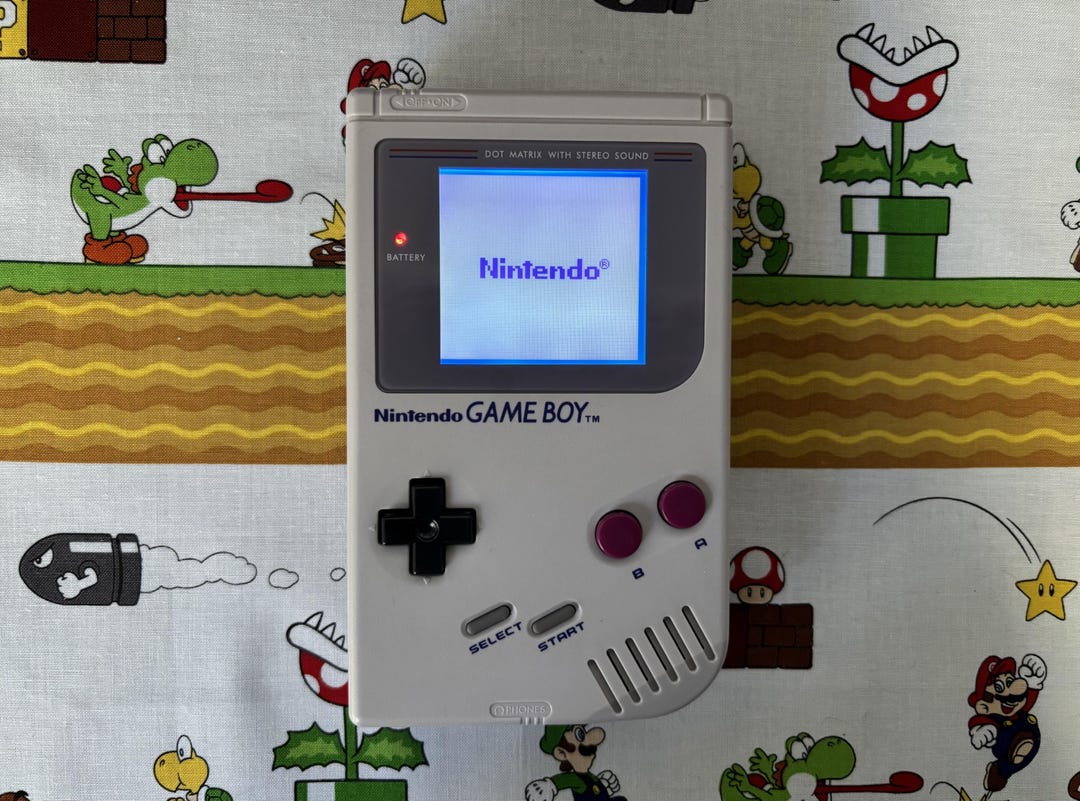 Nintendo Game Boy Original Handheld Console 1989 With Backlight/bivert ...