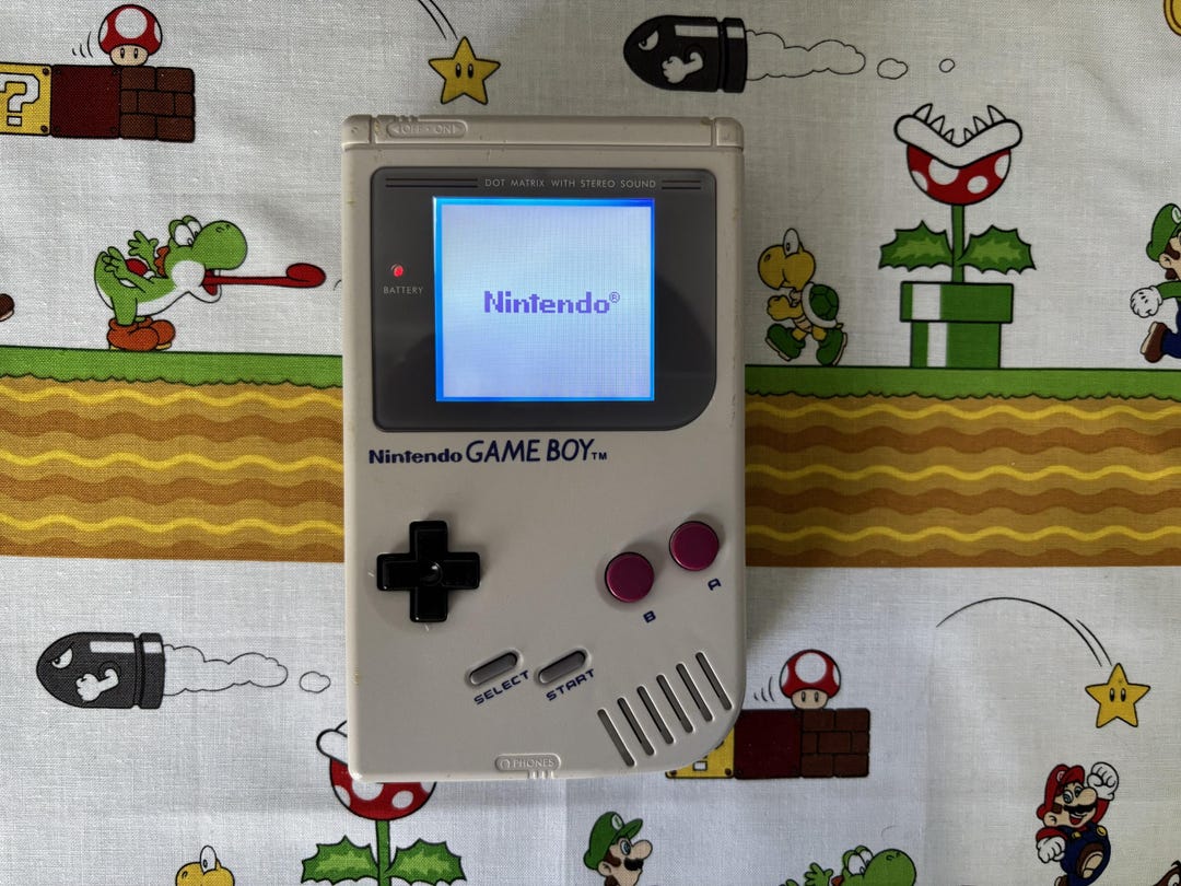 Nintendo Game Boy Original Handheld Console 1989 With Backlight/bivert ...