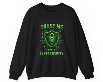 Trust Me Sweatshirt | Cyber Coffee Tech Hoodie Style