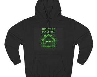No Place like Home Hoodie | Nerdcore Graphic