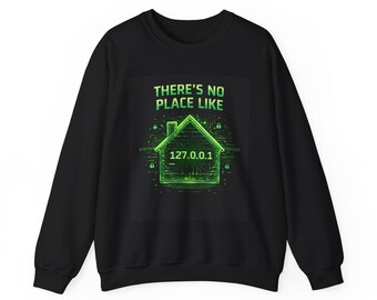 No Place Like Home-sweater | Nerdcore Tech hoodiestijl