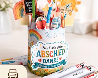 Kindergarten graduation gift for teacher: Duplo wrapper template, DIY gift from children, chocolate printable template | #121