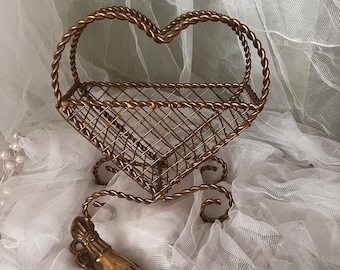Heart shape napkin holder, heart shape vase